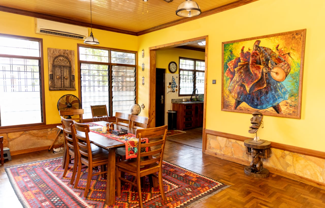 Four (4) Bedroom Fully Furnished House with Boys' Quarters For Sale at Spintex