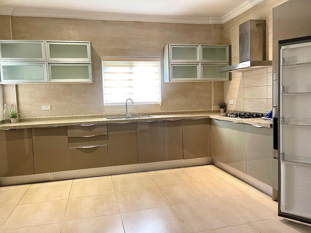 Four (4) Bedroom Fully Furnished Townhouse with Staff Quarters For Rent at Cantonments