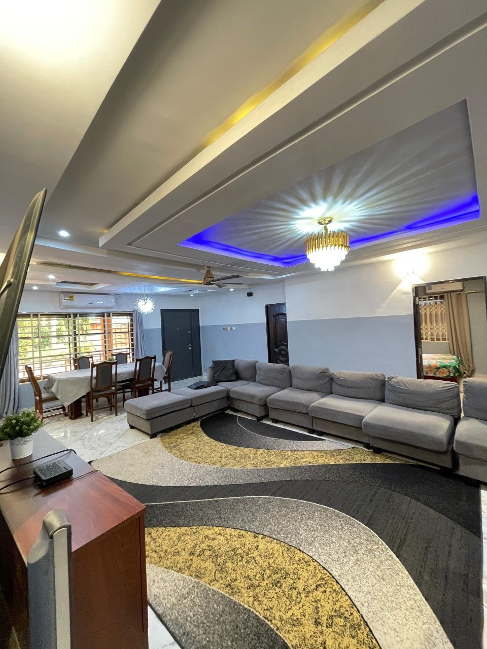 Four (4) Bedroom Furnished Apartment For Rent at Madina