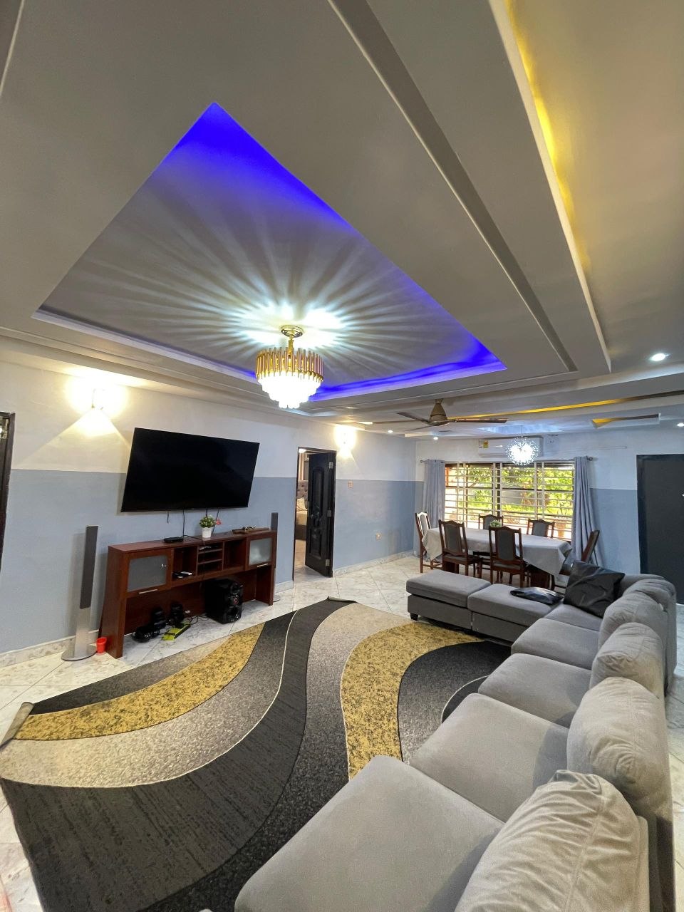 Four (4) Bedroom Furnished Apartment For Rent at Madina