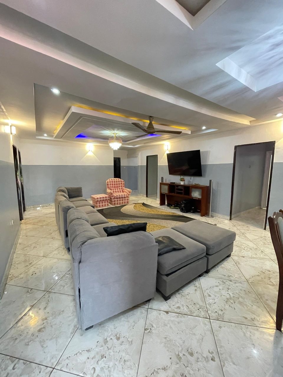 Four (4) Bedroom Furnished Apartment For Rent at Madina
