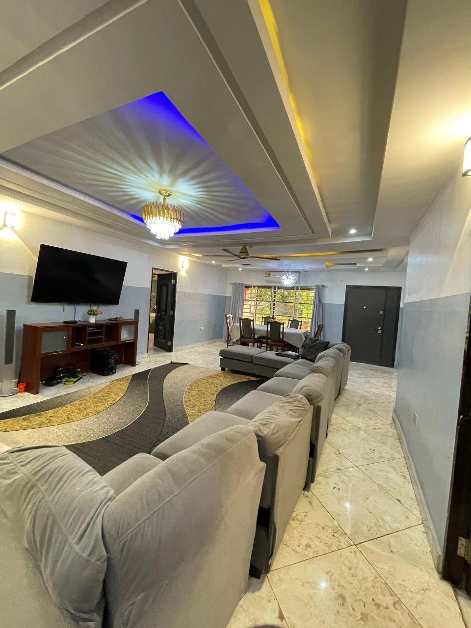 Four (4) Bedroom Furnished Apartment For Rent at Madina