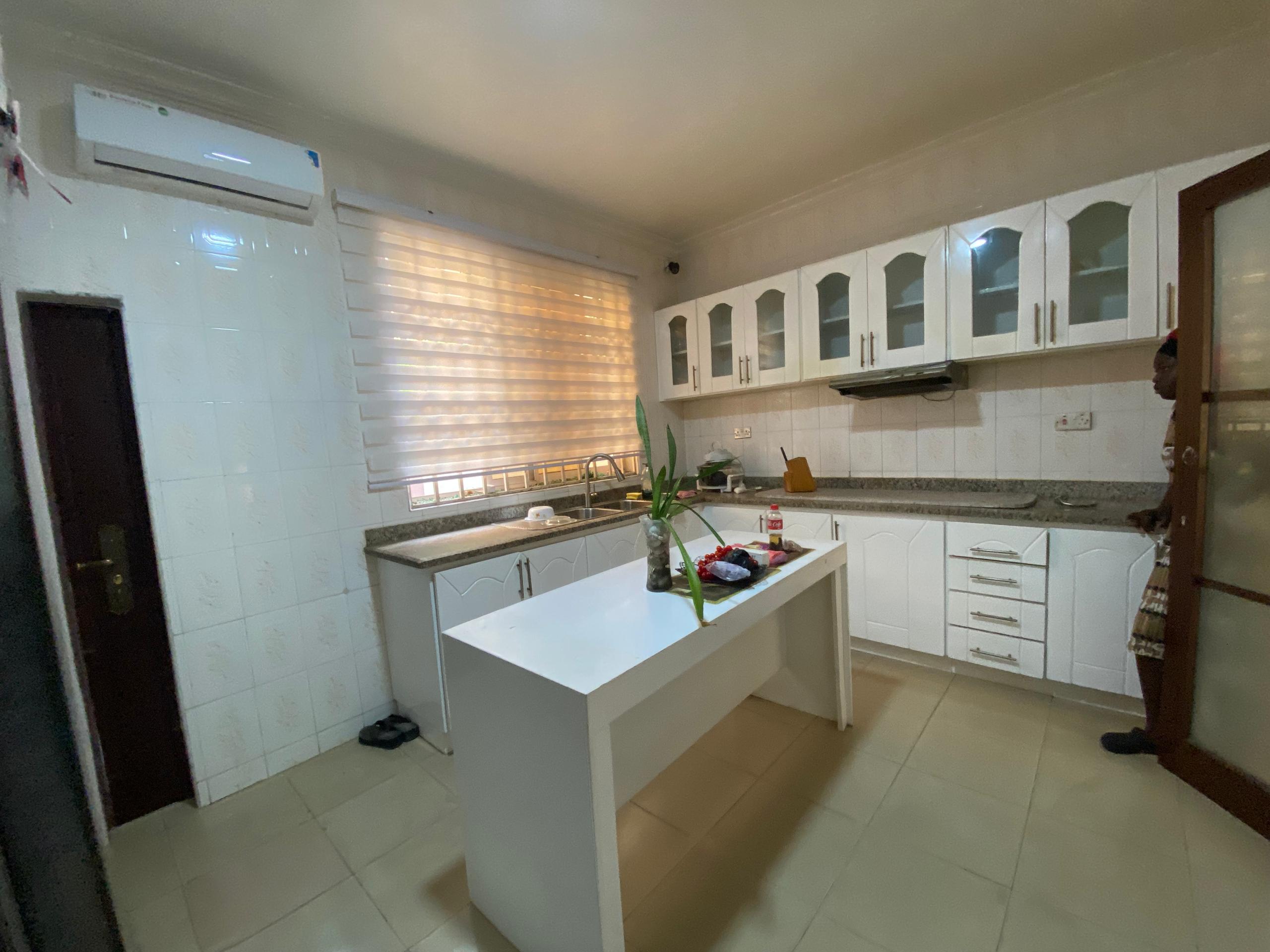 Four (4) Bedroom Furnished/Unfurnished House with Boys' Quarters For Rent at Spintex