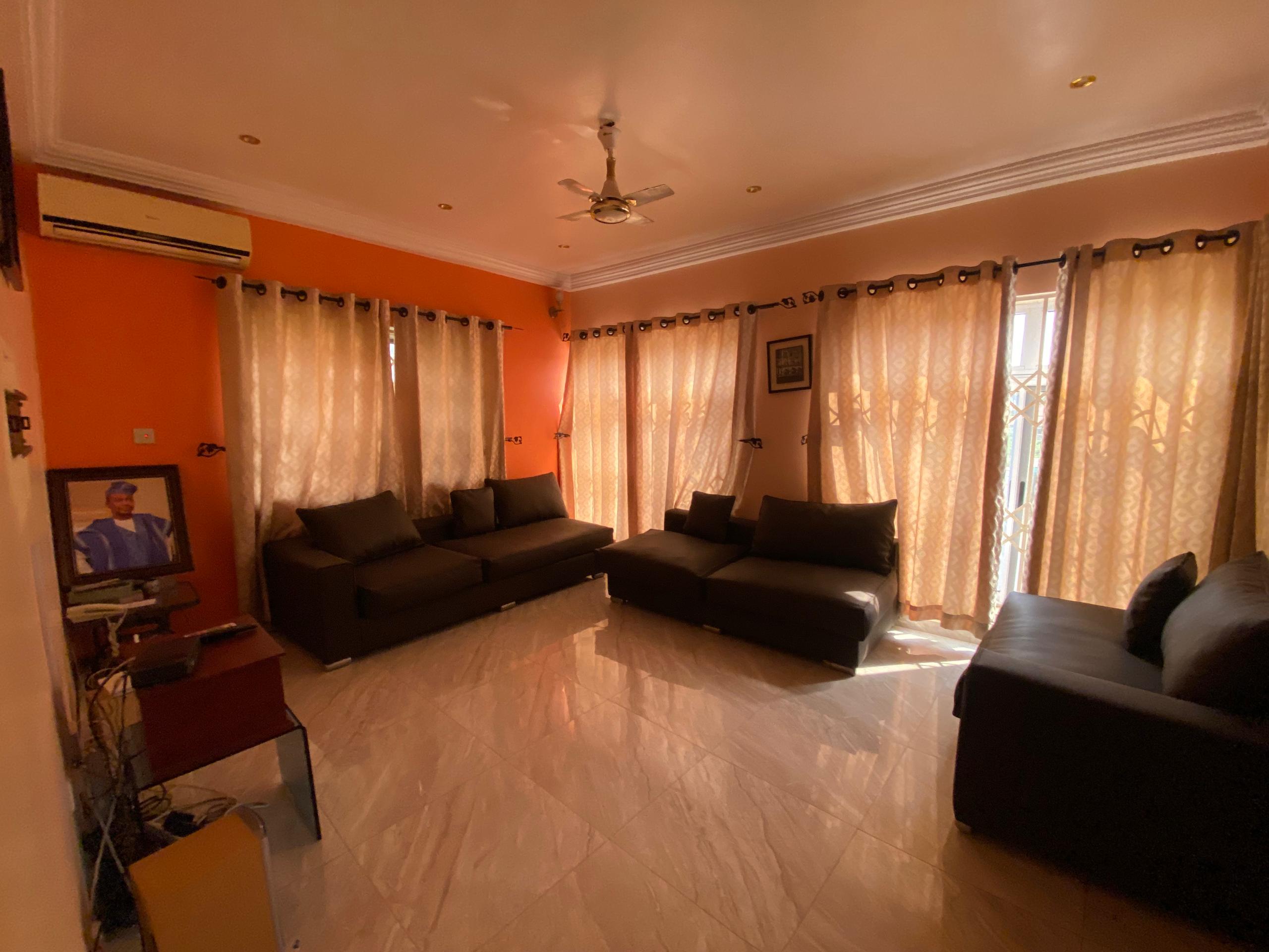 Four (4) Bedroom Furnished/Unfurnished House with Boys' Quarters For Rent at Spintex