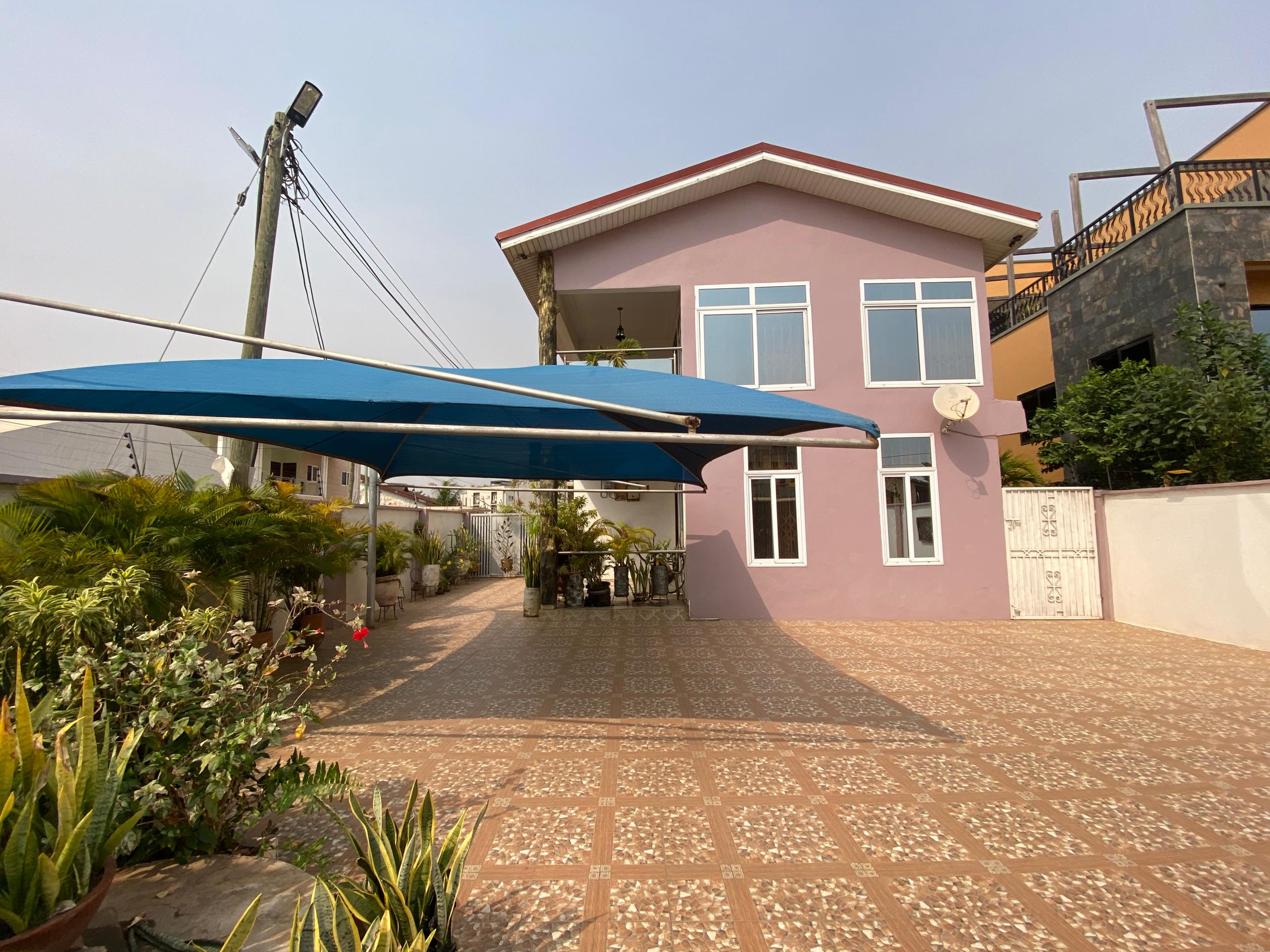 Four (4) Bedroom Furnished/Unfurnished House with Boys' Quarters For Rent at Spintex