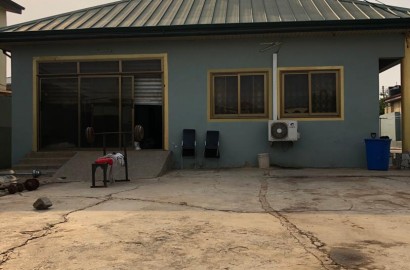 Four (4) Bedroom House on 2 Plots of Land For Sale at Lapaz