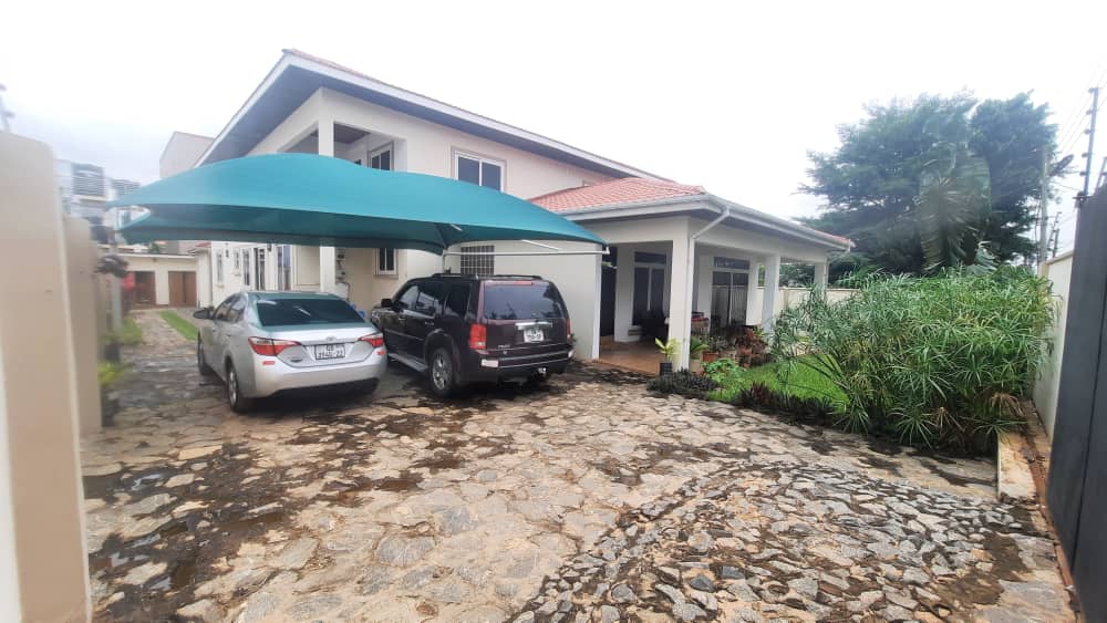 Four (4) Bedroom House with 2 Boys Quarters For Rent at East Legon