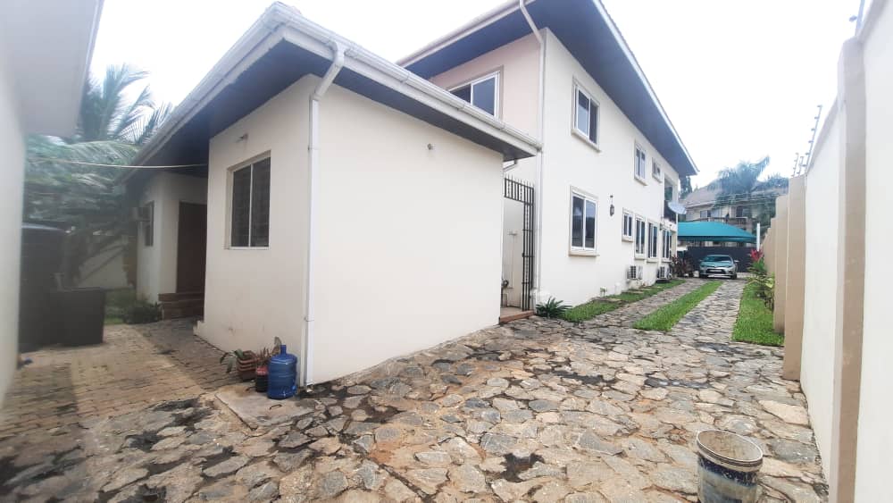 Four (4) Bedroom House with 2 Boys Quarters For Rent at East Legon