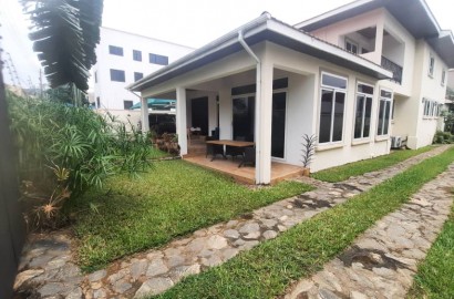 Four (4) Bedroom House with 2 Boys Quarters For Rent at East Legon