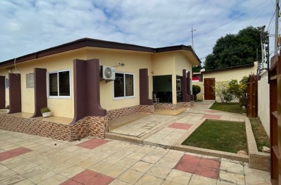 Four (4) Bedroom House with 2 Boys Quarters For Rent at Gbawe