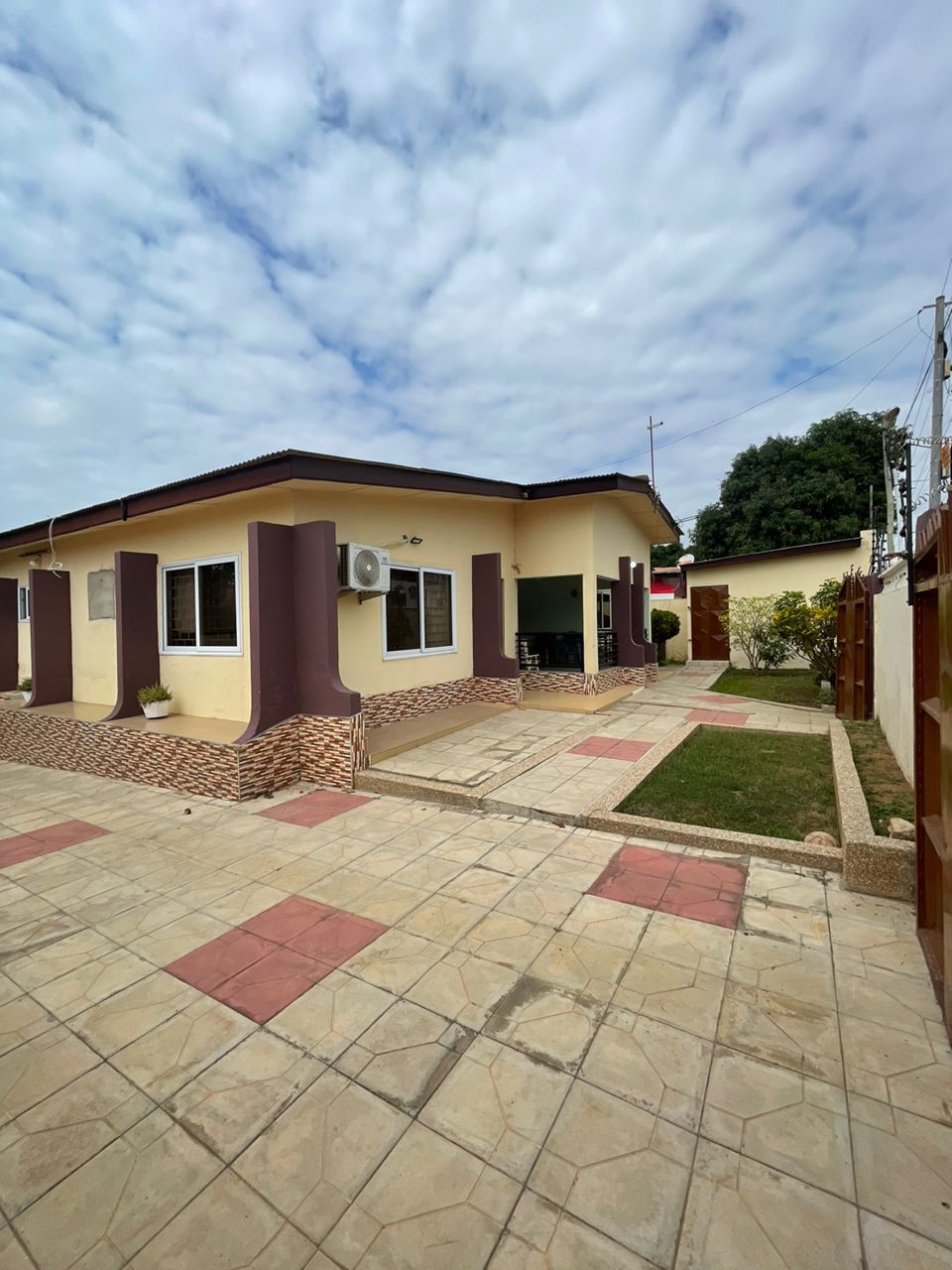 Four (4) Bedroom House with 2 Boys Quarters For Rent at Gbawe