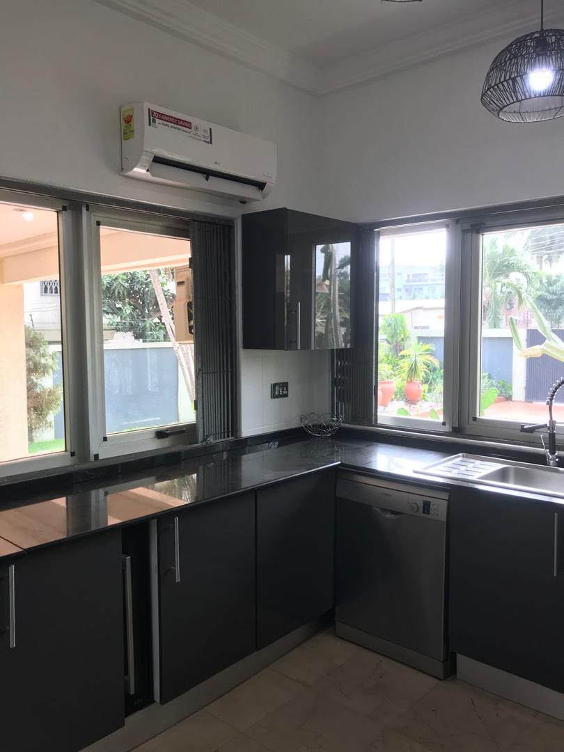 Four (4) Bedroom House with Boys Quarters For Rent at East legon