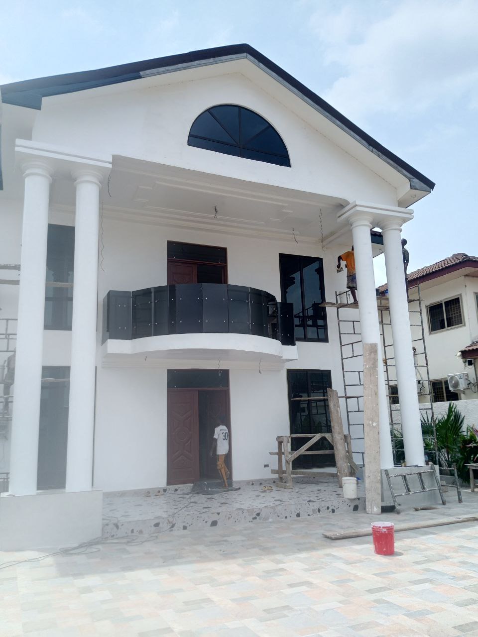 Four (4) Bedroom House with Boys' Quarters For Rent at East Legon