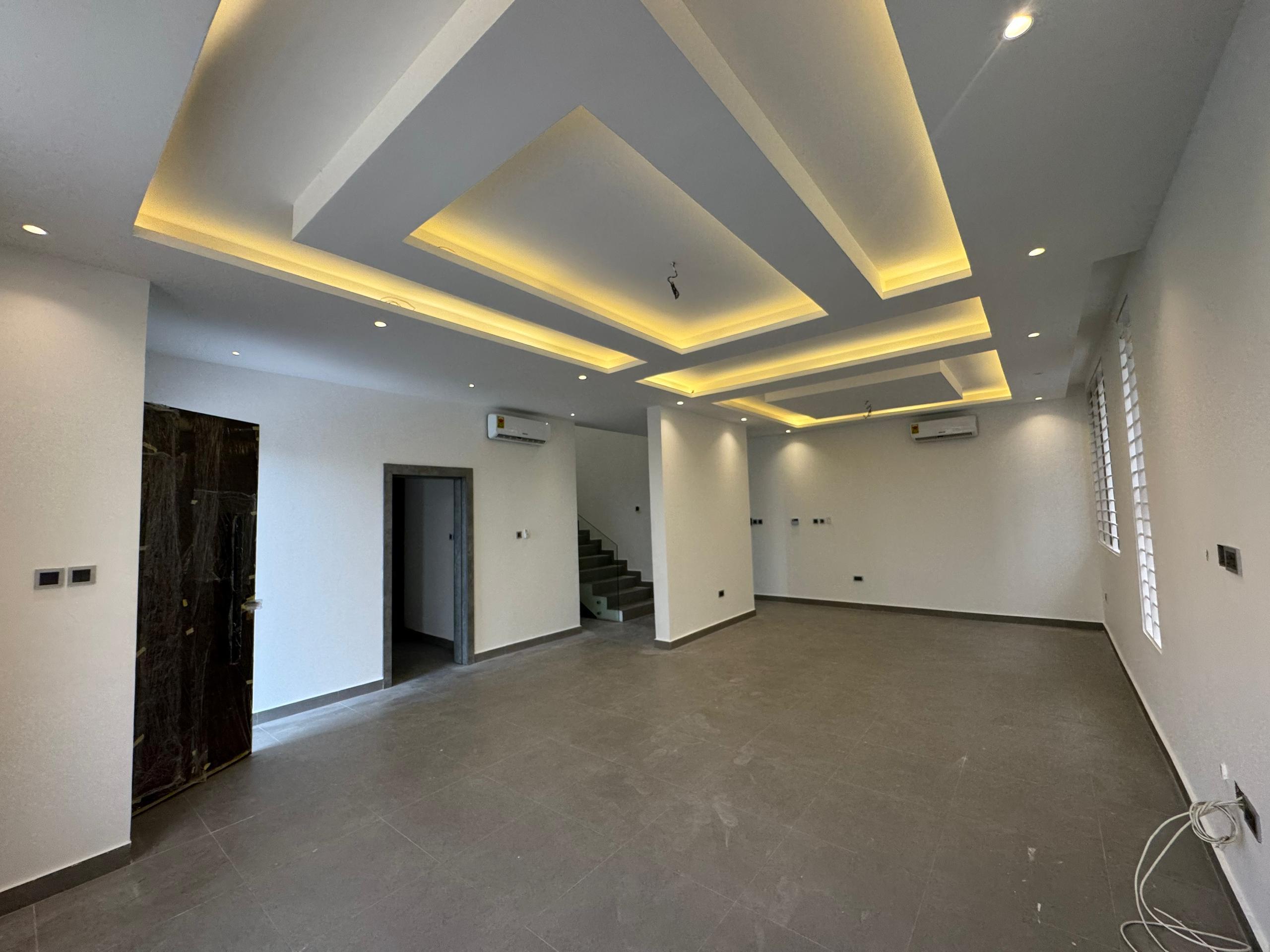 Four (4) Bedroom House With Boys Quarters For Rent at  East Legon Adjiringanor