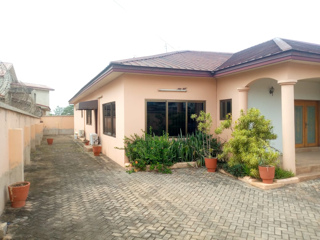 Four (4) Bedroom House with Boys Quarters For Rent at East Legon