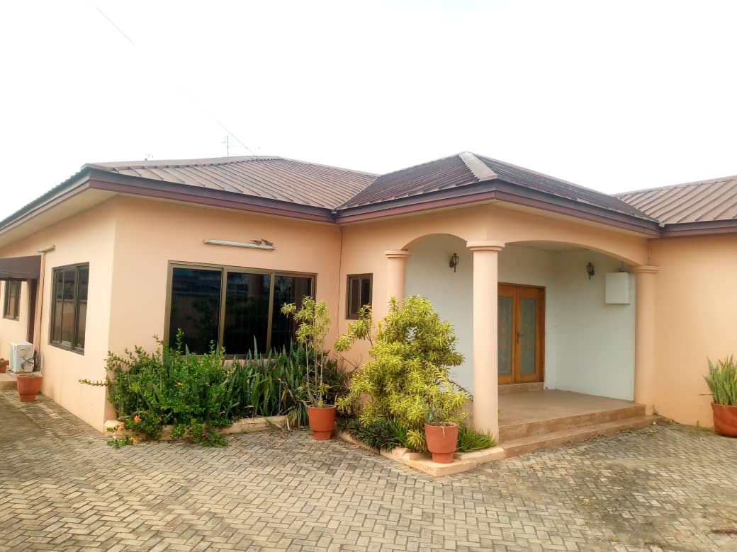 Four (4) Bedroom House with Boys Quarters For Rent at East Legon