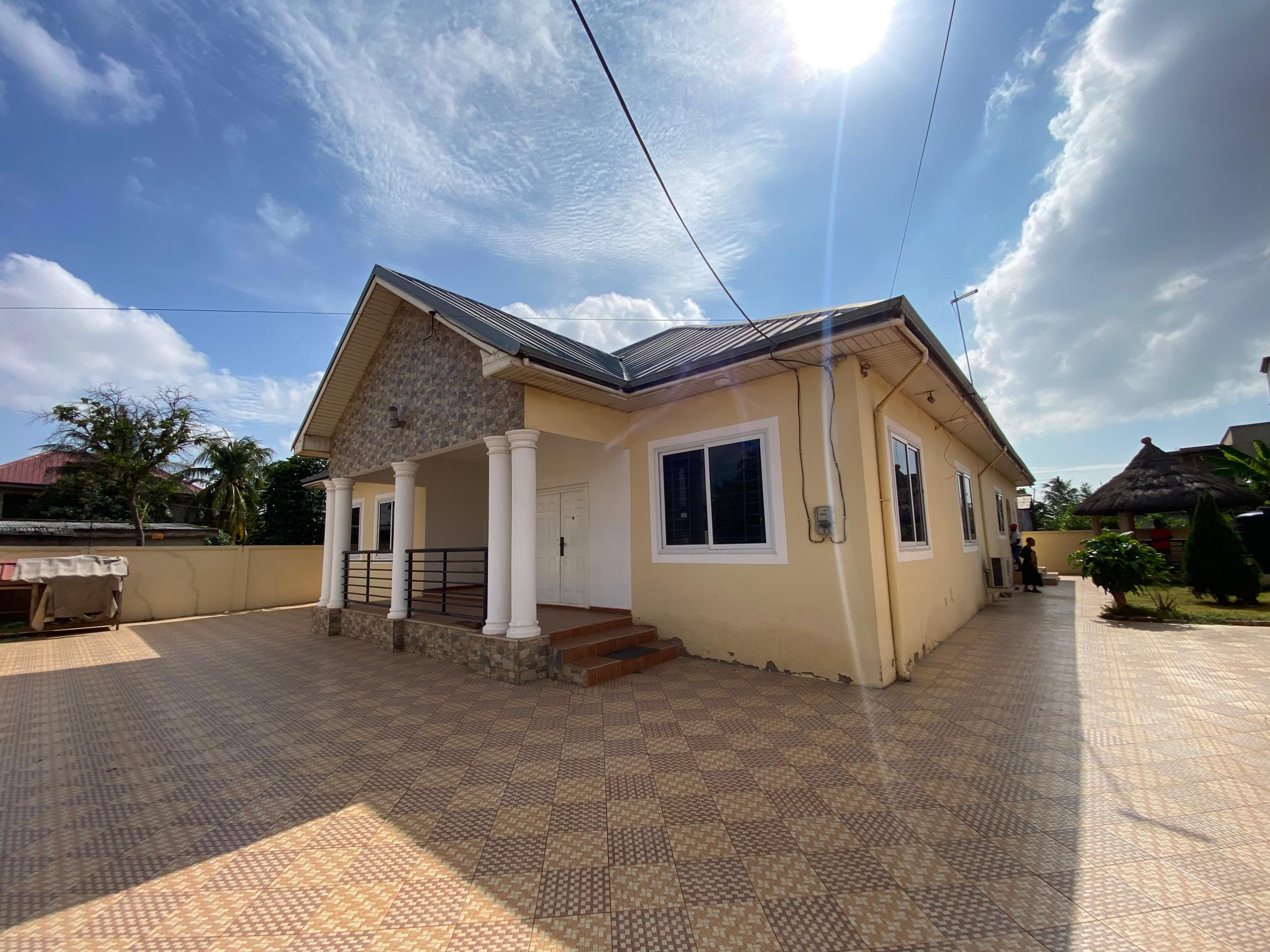 Four (4) Bedroom House with Boys' Quarters For Rent at Spintex