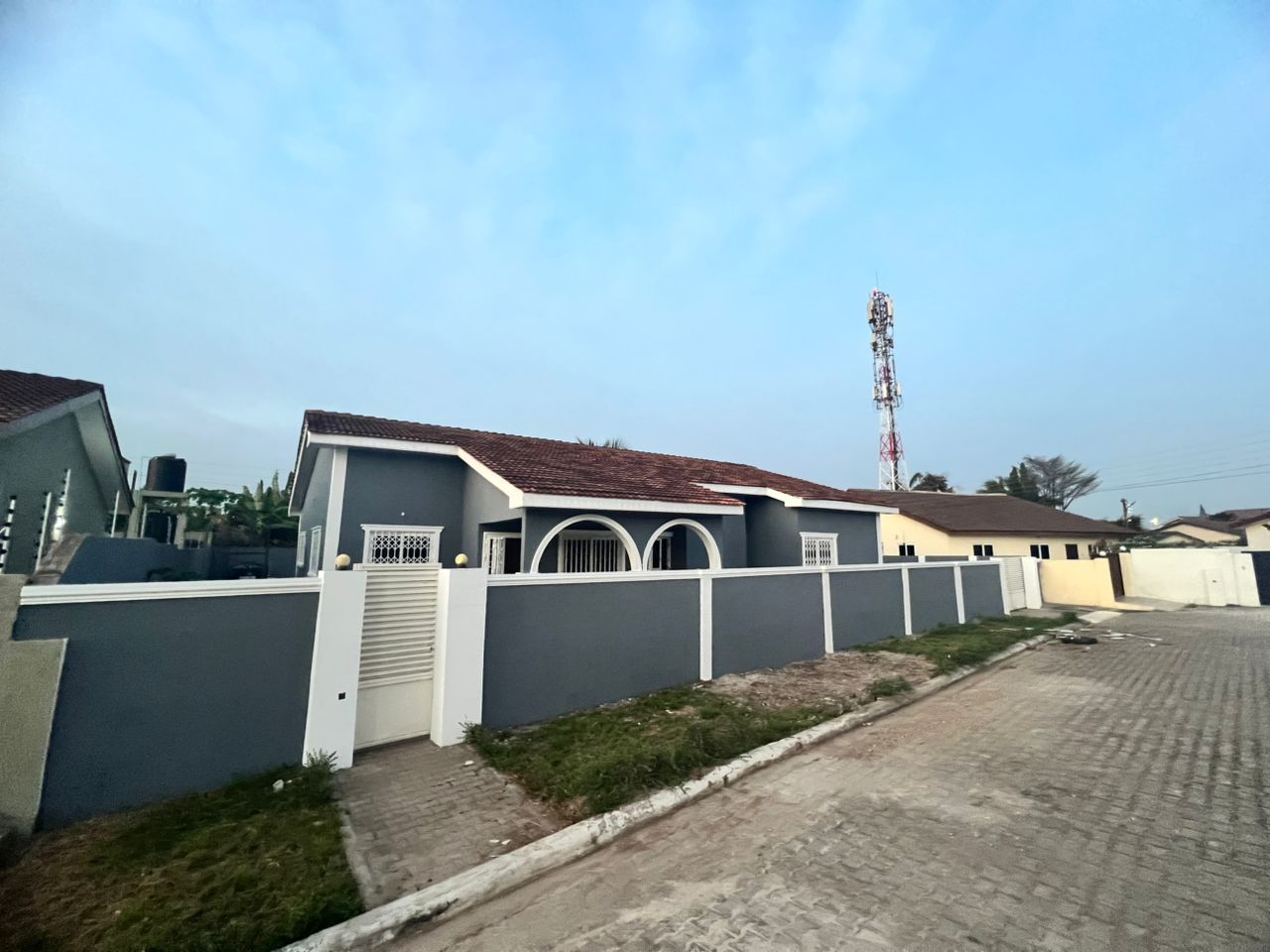 Four (4) Bedroom House with Boys' Quarters For Rent in a Gated Community at Spintex
