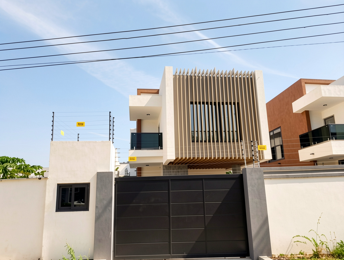 Four (4) Bedroom House with Boys' Quarters For Sale at East Legon Hills