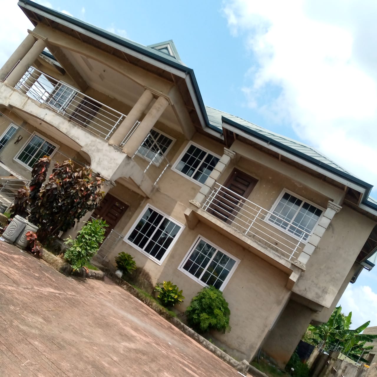 Four (4) Bedroom House with Boys Quarters For Sale at Nsawam Pampaso