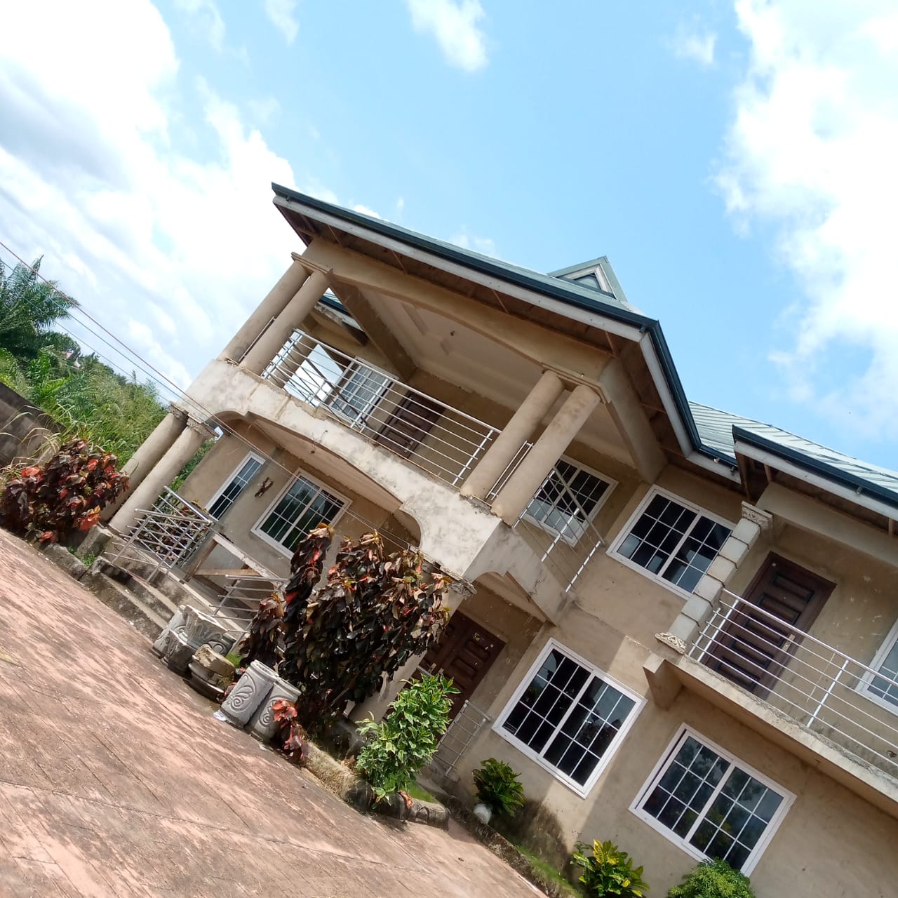 Four (4) Bedroom House with Boys Quarters For Sale at Nsawam Pampaso