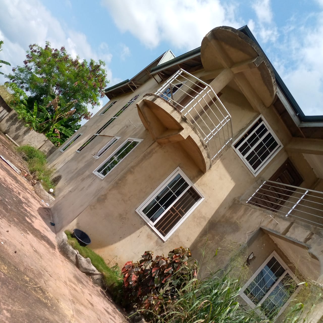 Four (4) Bedroom House with Boys Quarters For Sale at Nsawam Pampaso