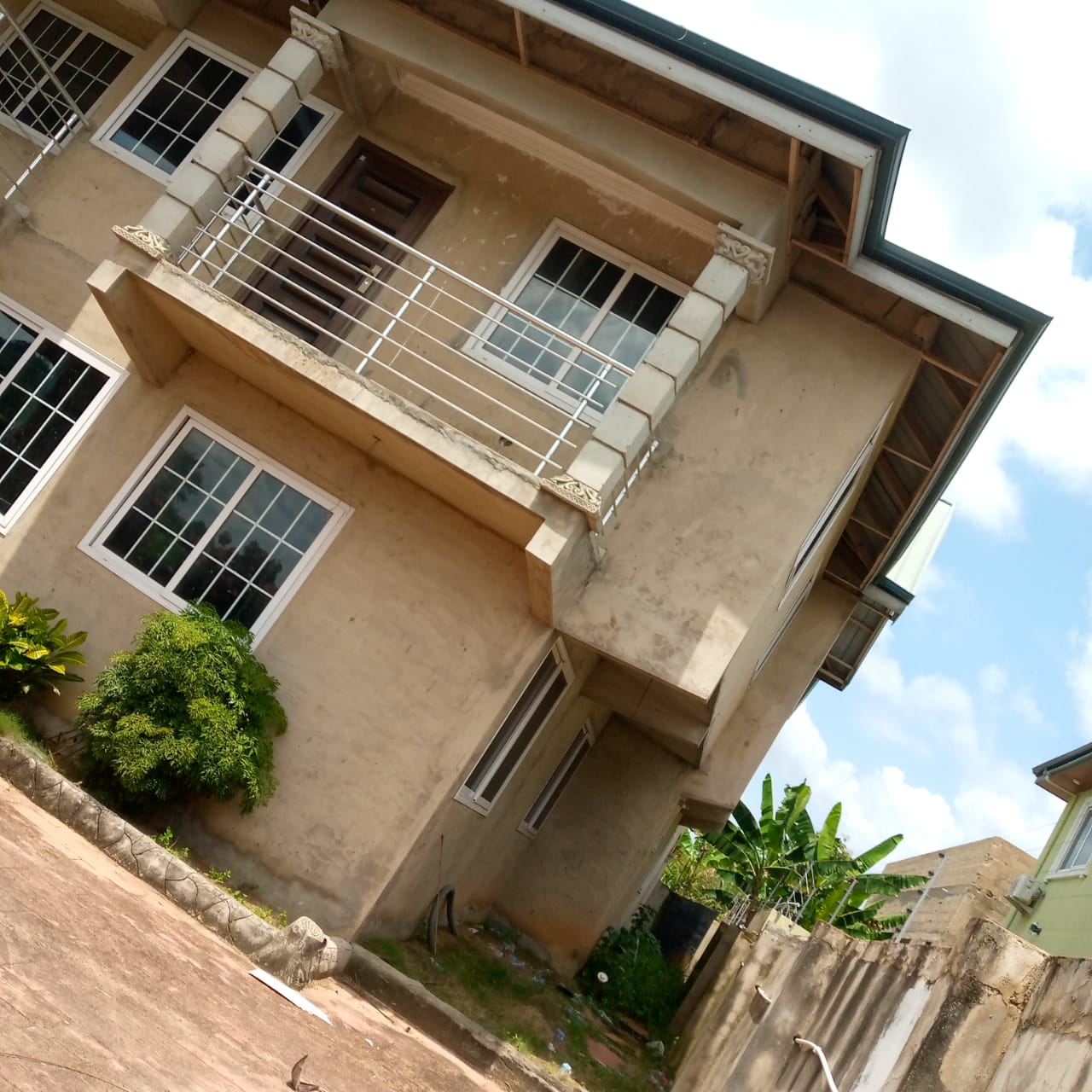 Four (4) Bedroom House with Boys Quarters For Sale at Nsawam Pampaso