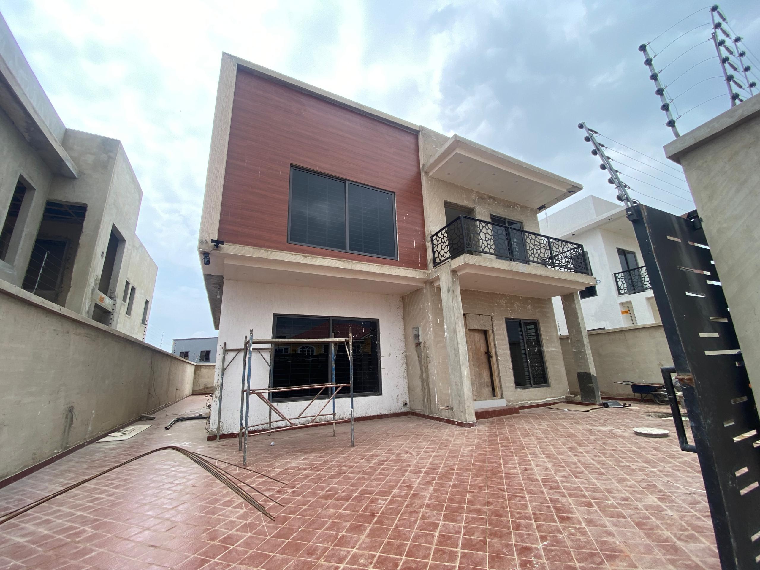 Four (4) Bedroom House with Boys Quarters For Sale at Spintex