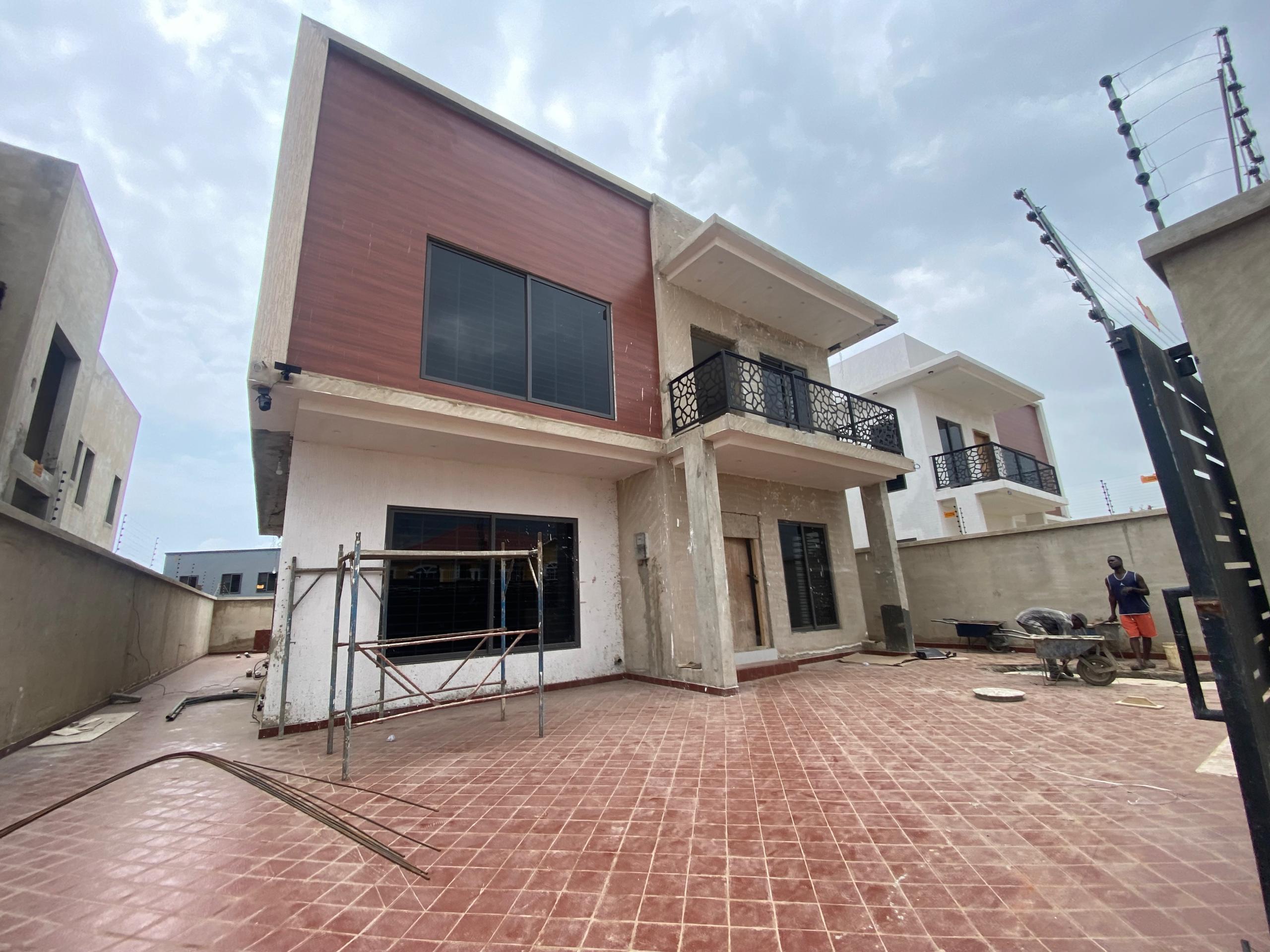 Four (4) Bedroom House with Boys Quarters For Sale at Spintex