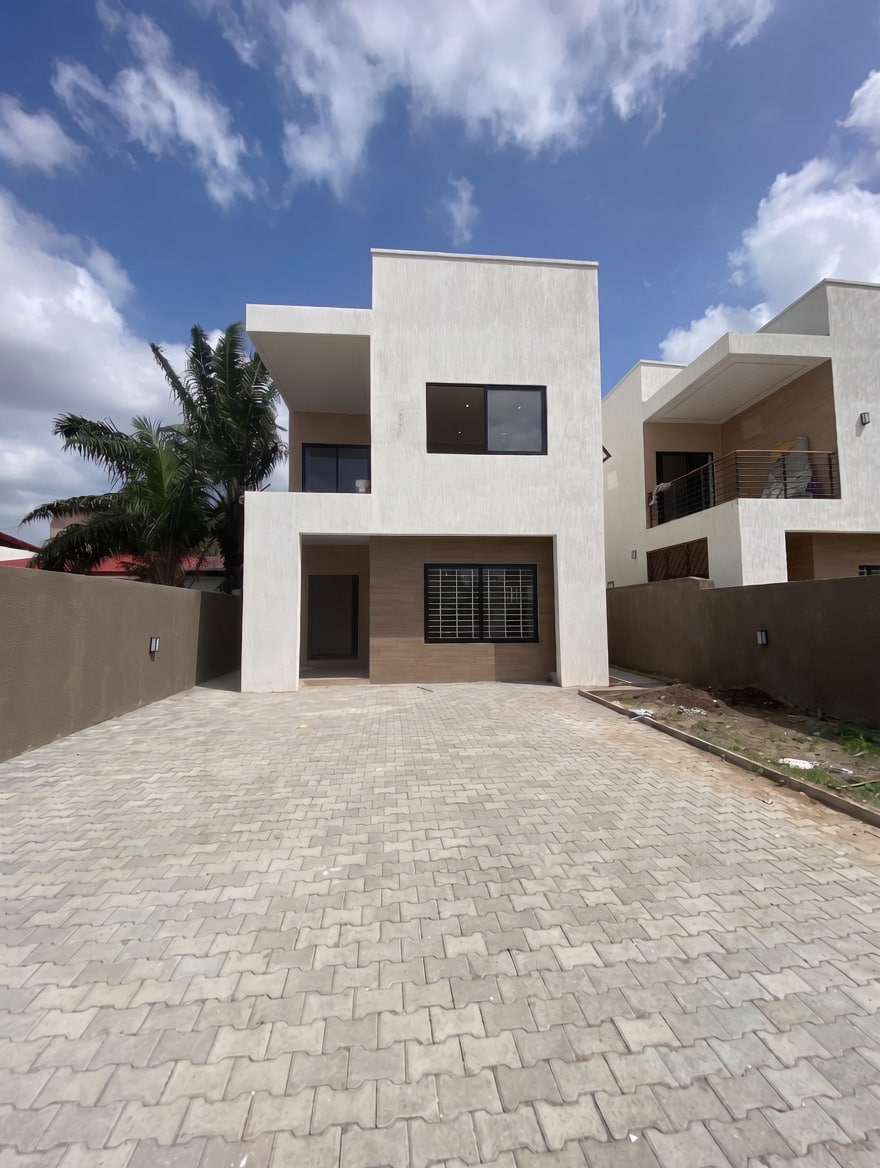 Four (4) Bedroom House with Boys' Quarters For Sale at Spintex