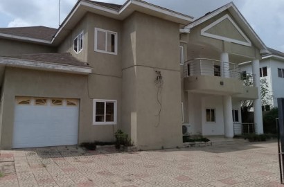 Four (4) Bedroom House with Staff Quarters For Rent at East Legon Adjiringanor