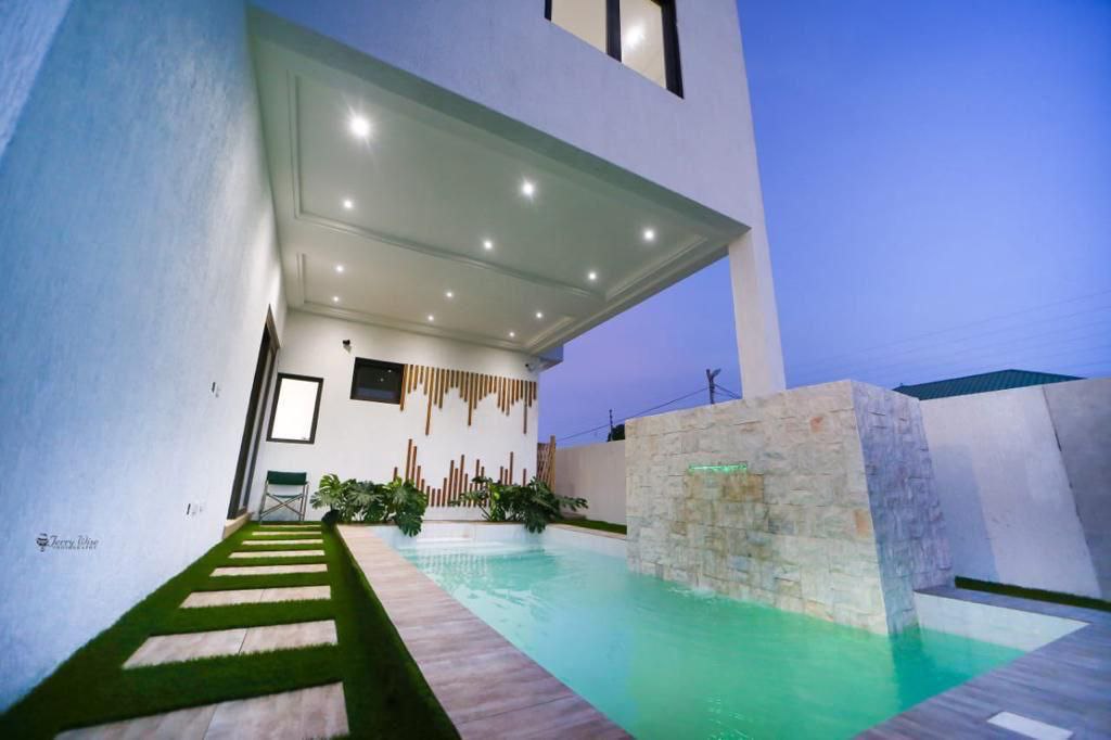 Four (4) Bedroom House with Swimming Pool For Sale at East Legon