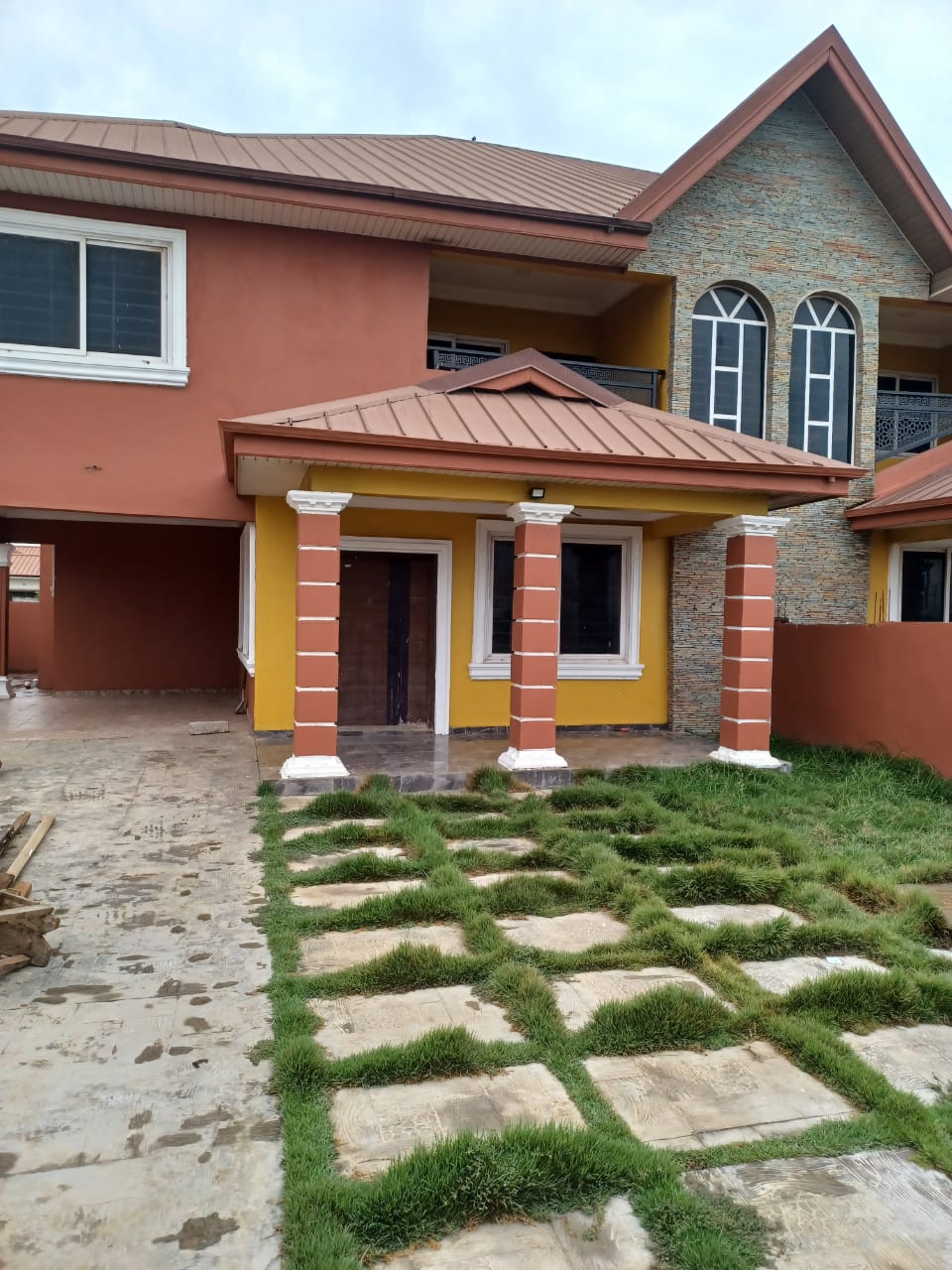 Four (4) Bedroom Semi-detached House in a Gated Community For Sale at Tema Community 25