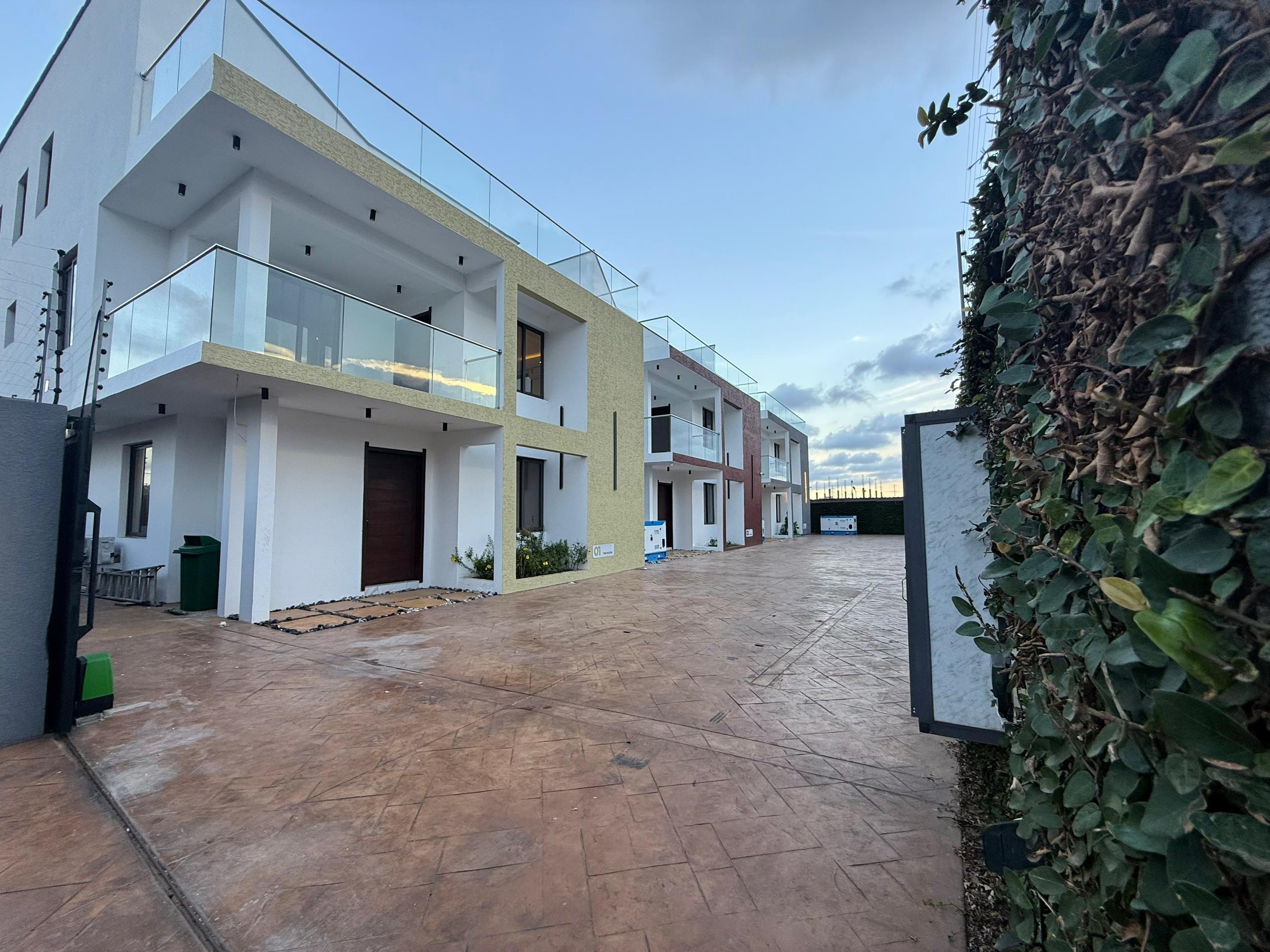 Four (4) Bedroom Townhouse For Rent in a Gated Community at Abelemkpe