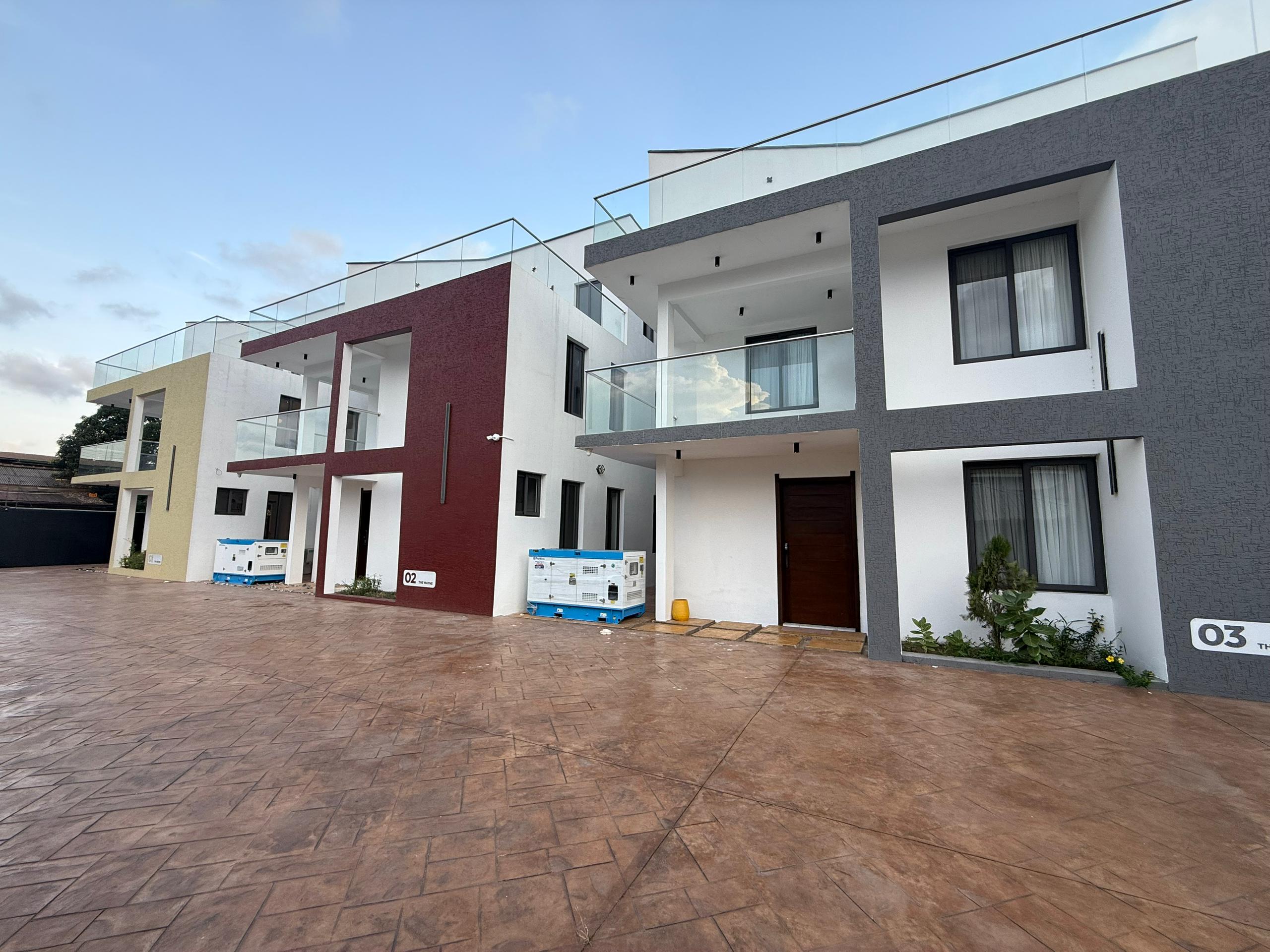 Four (4) Bedroom Townhouse For Rent in a Gated Community at Abelemkpe
