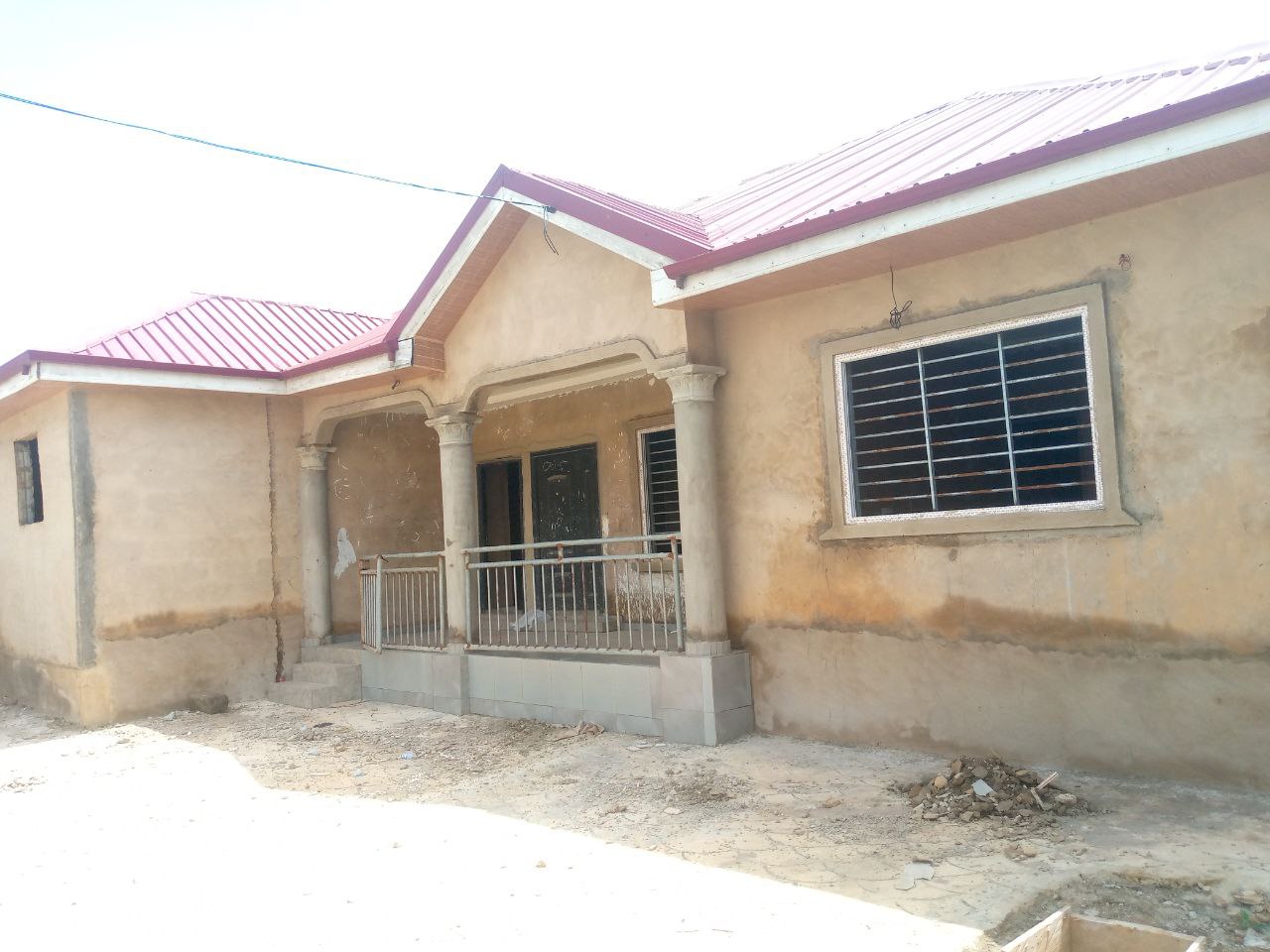 Uncompleted Four (4) Bedroom Townhouse for Sale at Amasaman