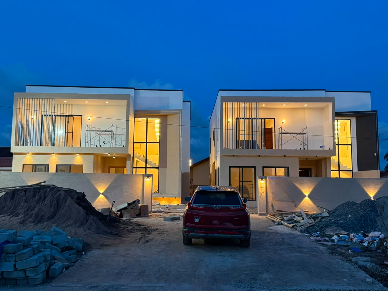 Four (4) Bedroom Townhouse with a Boy's Quarters For Sale at Spintex