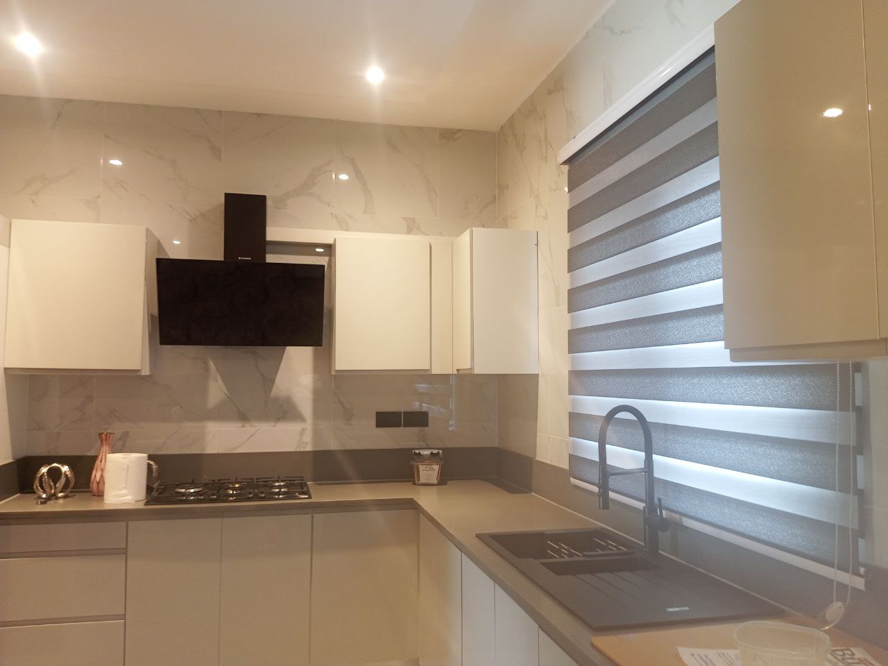 Four (4) Bedroom Townhouse with Boys' Quarters For Rent in a Gated Community at Roman Ridge