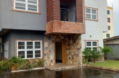 Four (4) Bedroom Townhouse with Boys Quarters For Sale at East Legon Adjiringanor
