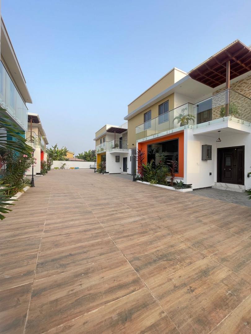 Four (4) Bedroom Townhouses For Sale at Spintex