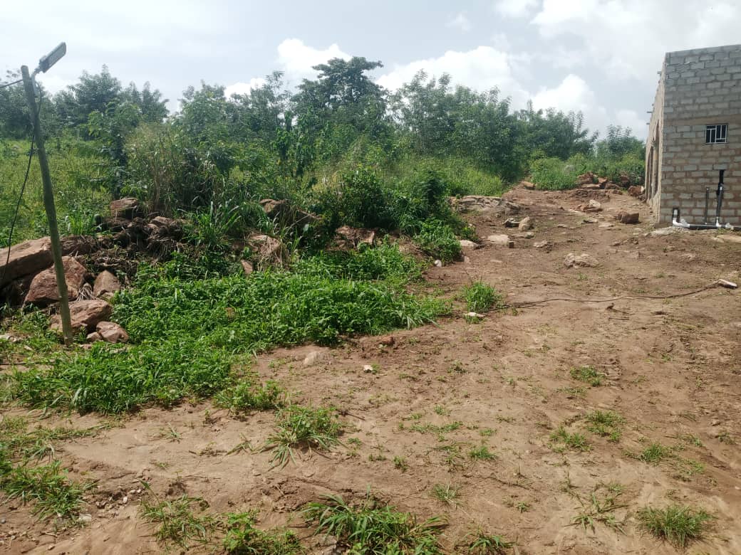 Four (4) Bedroom Uncompleted House on 4 Plots of Land For Sale at Pokuase Dedema