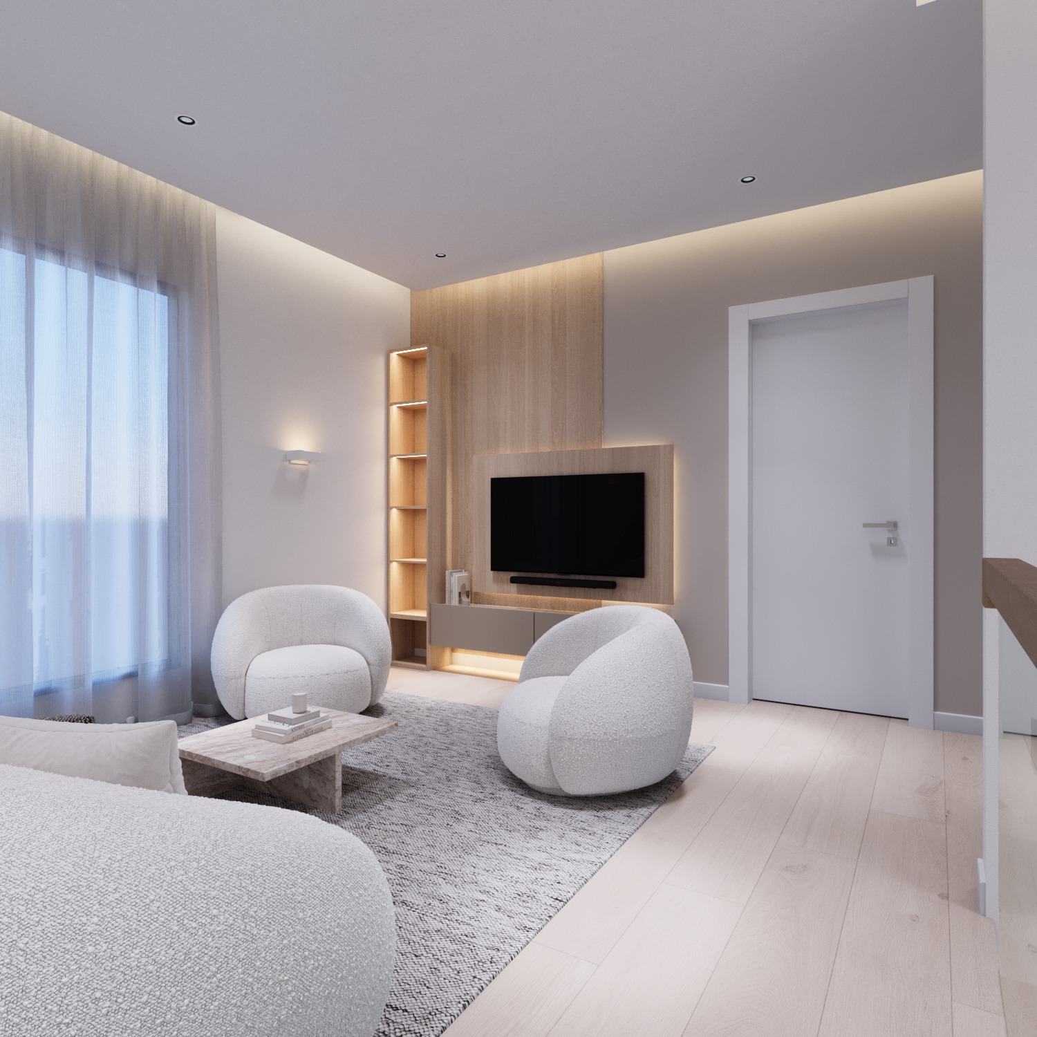 Four (4) Bedroom Unfurnished Townhouse in a Gated Community For Sale at East Legon Adjiringanor