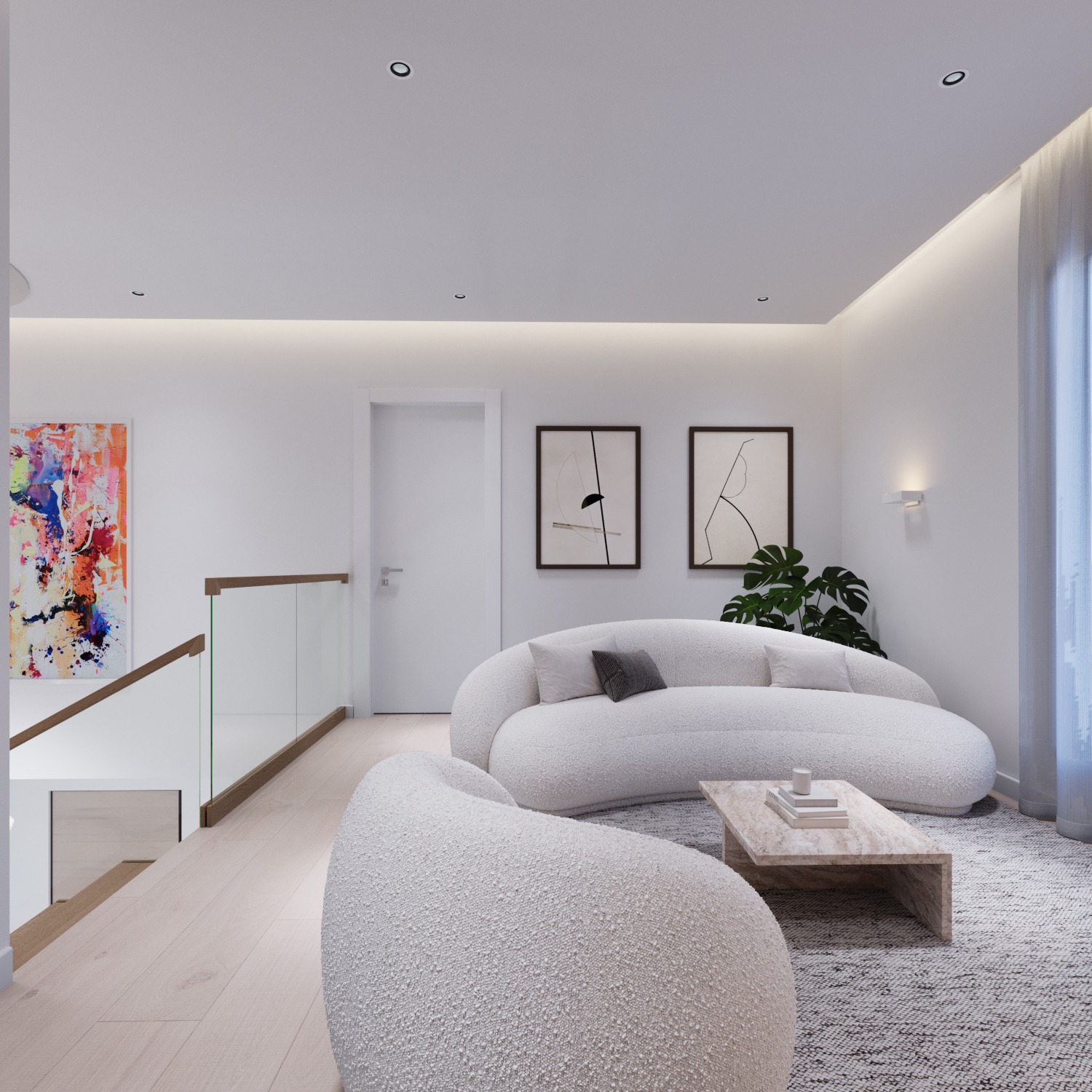 Four (4) Bedroom Unfurnished Townhouse in a Gated Community For Sale at East Legon Adjiringanor