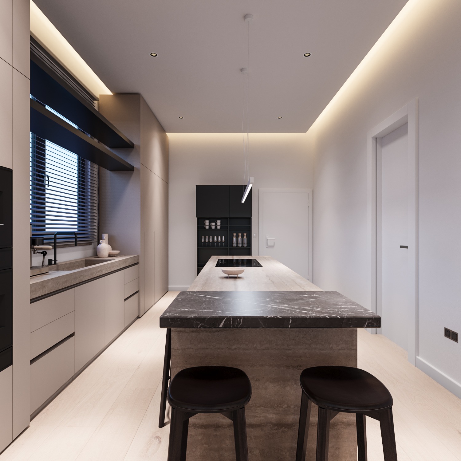 Four (4) Bedroom Unfurnished Townhouse in a Gated Community For Sale at East Legon Adjiringanor