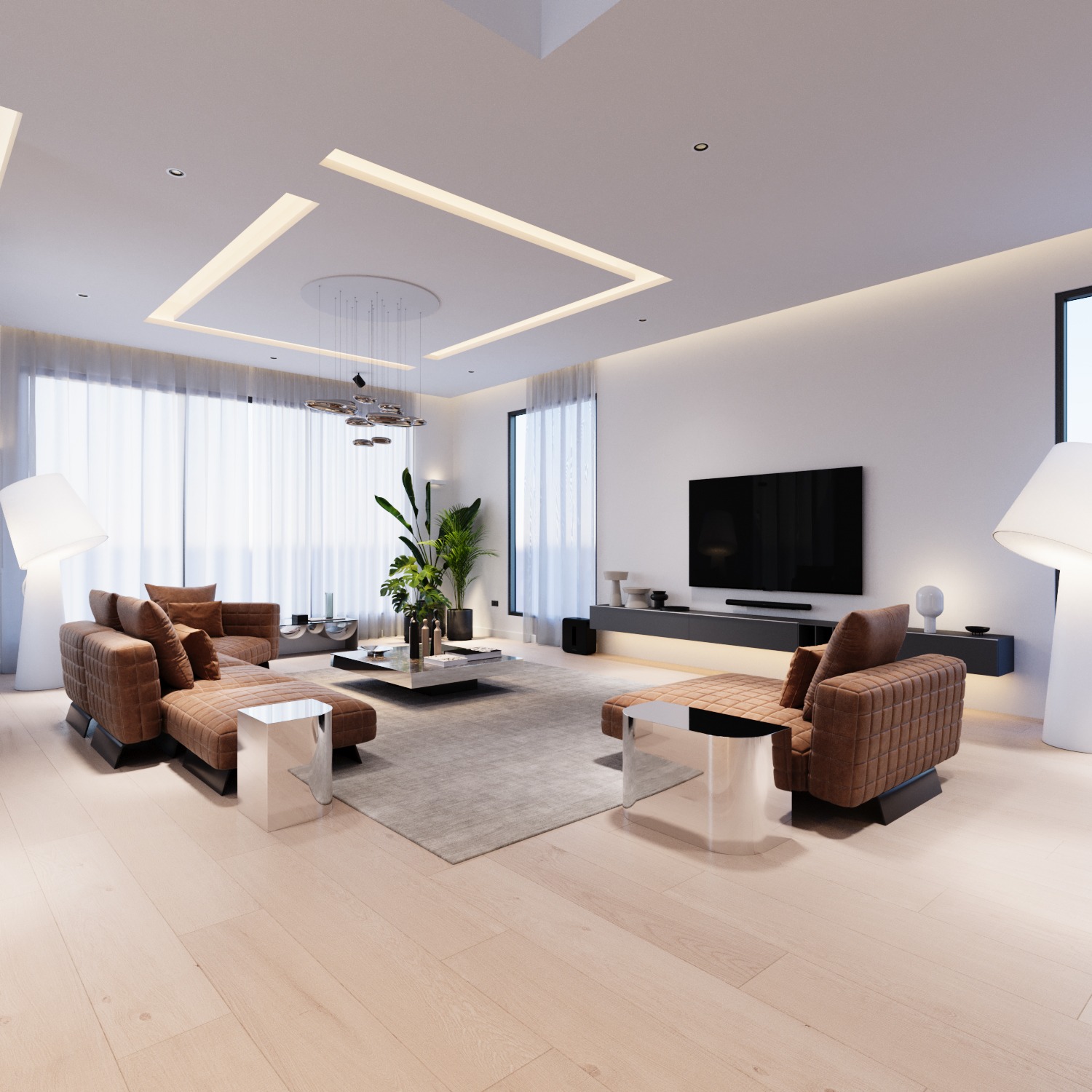 Four (4) Bedroom Unfurnished Townhouse in a Gated Community For Sale at East Legon Adjiringanor