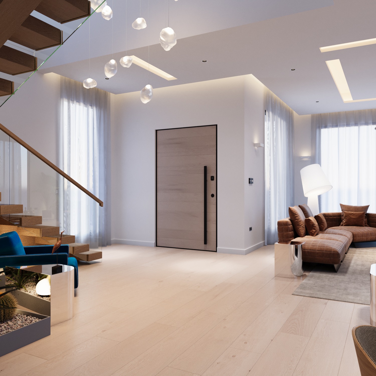 Four (4) Bedroom Unfurnished Townhouse in a Gated Community For Sale at East Legon Adjiringanor