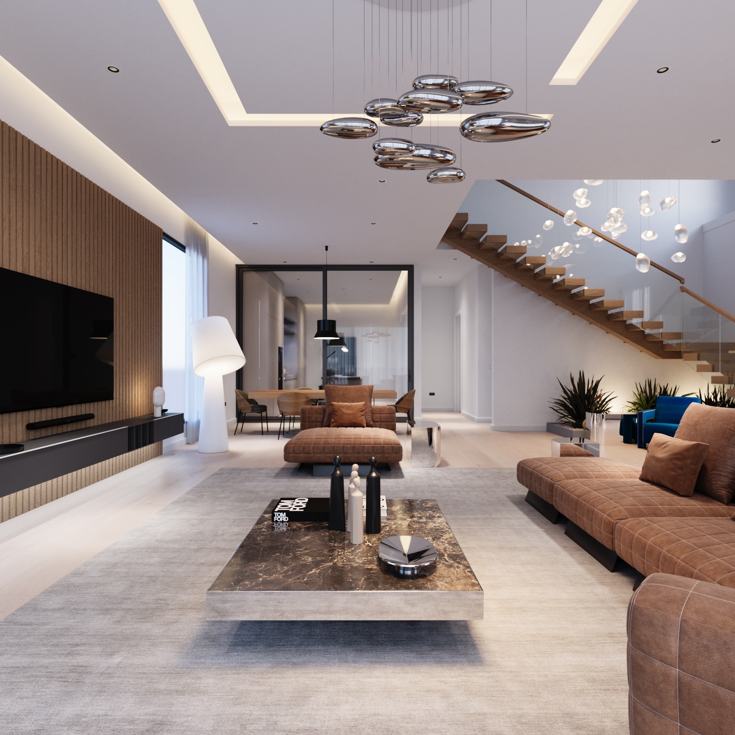 Four (4) Bedroom Unfurnished Townhouse in a Gated Community For Sale at East Legon Adjiringanor