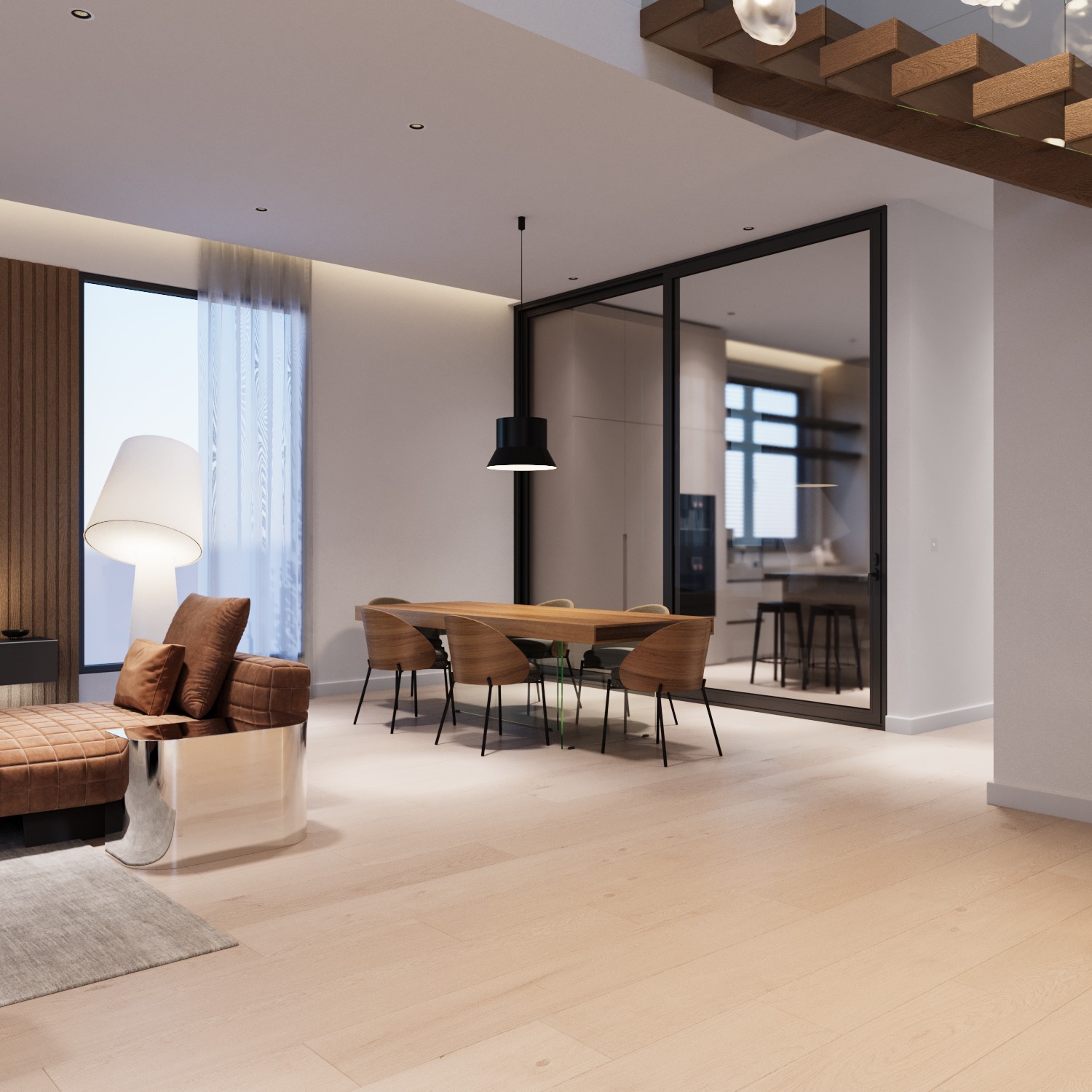 Four (4) Bedroom Unfurnished Townhouse in a Gated Community For Sale at East Legon Adjiringanor