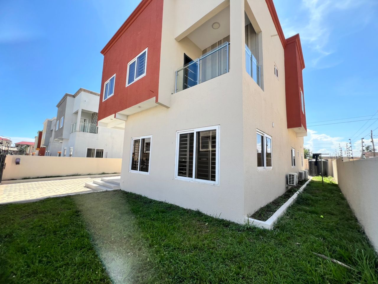Four (4) Bedrooms Townhouse For Rent at Spintex