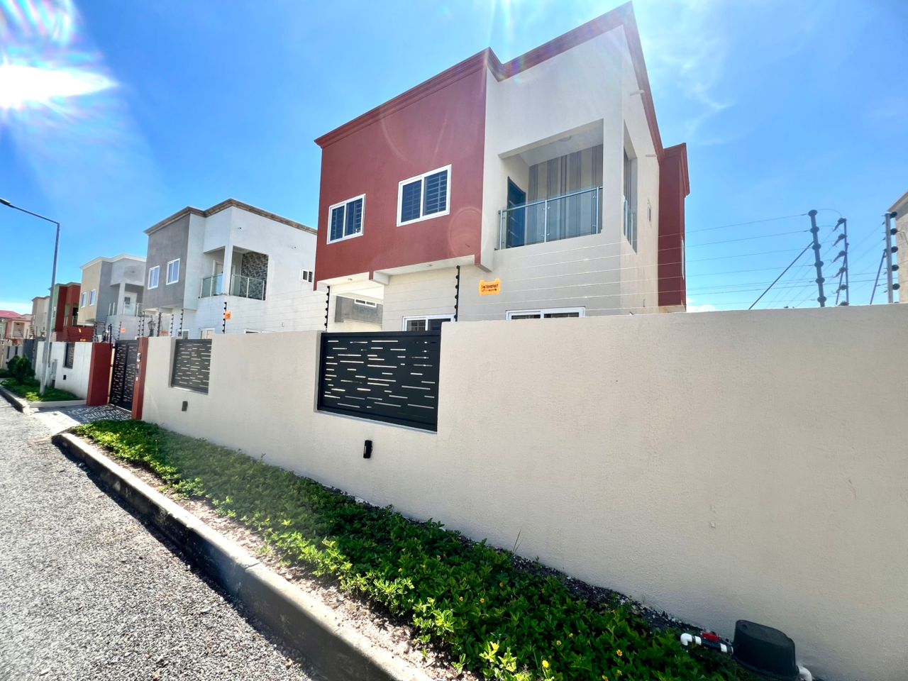 Four (4) Bedrooms Townhouse For Rent at Spintex